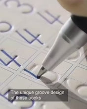 Load image into Gallery viewer, ✍️ Sank Magic Practice Book (4 BOOKS 📚, 1 PEN 🖊️, 1 GRIP , 10 REFILLS )🎁 FREE Magic Coloring Book
